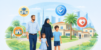 Family Life in the Gulf: What Expat Families Need to Know Before Moving Happy expatriate family living in Gulf countries