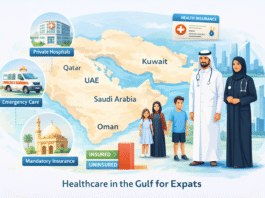 Healthcare system in the Gulf countries for expatriates and families