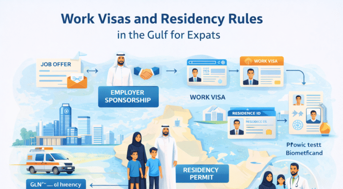 Work Visas and Residency Rules in the Gulf: A Complete Guide for Expats Understanding work visas and residency rules is essential for expatriates in the Gulf.