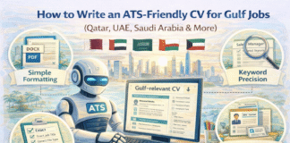 How to Write an ATS-Friendly CV for Gulf Jobs: Qatar, UAE, Saudi Arabia Guide 2026 ATS-friendly CV for Gulf jobs: Guide to resume tips for Qatar, UAE, Saudi Arabia expats 2026