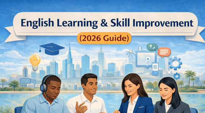 English Learning & Skill Improvement: A Practical Guide for Career Growth in 2026 English learning and skill improvement for career growth