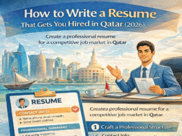 Professional resume tips for Qatar jobs