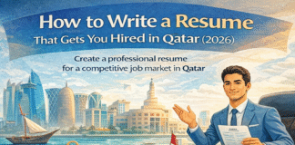 How to Write a Resume That Gets You Hired in Qatar (2026) Professional resume tips for Qatar jobs