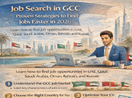 Job search in GCC with proven strategies for finding jobs faster in 2026