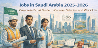 Jobs in Saudi Arabia 2025–2026: Complete Expat Guide to Careers, Salaries, and Work Life Jobs in Saudi Arabia 2025–2026 offer expats high salaries, tax-free income, and long-term career growth.