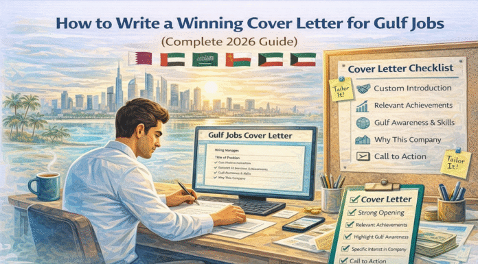 How to Write a Winning Cover Letter for Gulf Jobs (Complete 2026 Guide) How to Write a Winning Cover Letter for Gulf Jobs (Qatar, UAE, Saudi Arabia) – 2026 Guide