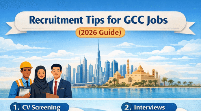 Recruitment Tips for GCC Jobs: A Practical Guide for Employers & Job Seekers (2026) recruitment tips for GCC jobs and hiring process
