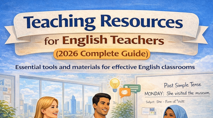 Teaching Resources for English Teachers: Complete Guide for Effective Classrooms (2026) teaching resources for English teachers classroom tools