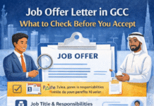 Job Offer Letter in GCC: What to Check Before You Accept (2025–2026 Guide) Job offer letter in GCC checklist for expats