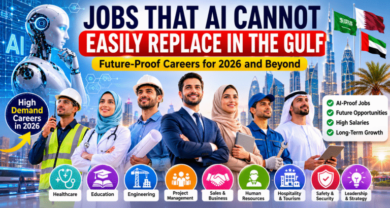 Jobs That AI Cannot Easily Replace in the Gulf: Future-Proof Careers for 2026