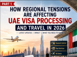 How Travelers Can Prepare Before Visiting the UAE UAE Travel Updates 2026 showing passengers at Dubai International Airport
