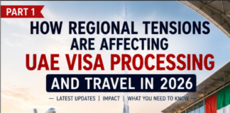 How Travelers Can Prepare Before Visiting the UAE UAE Travel Updates 2026 showing passengers at Dubai International Airport